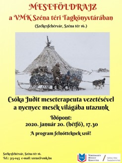 A nyenyec mesék világába utazhatunk hétfőn a Széna téri Tagkönyvtárban